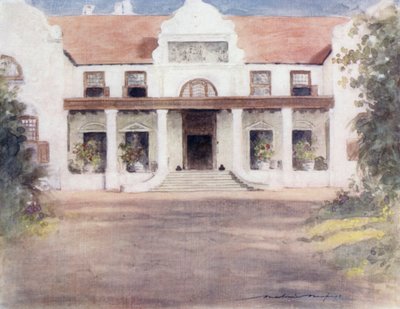 Groote Schuur - Mortimer Ludington Menpes